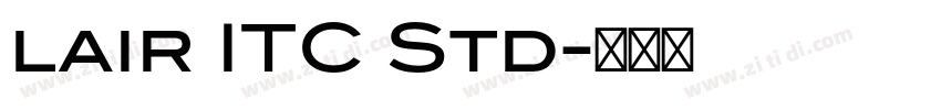 lair ITC Std字体转换